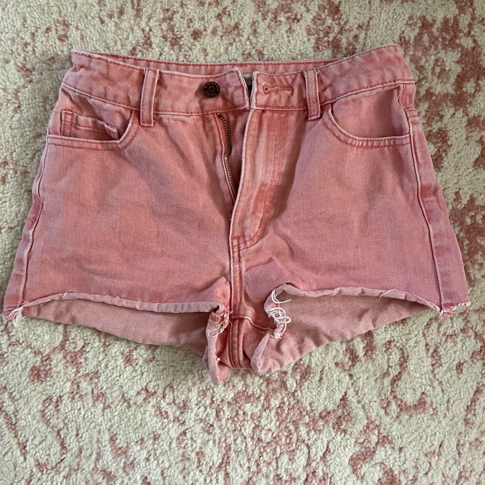 🎀💖💐 Pink Jean Shorts size 24 💐💖🎀